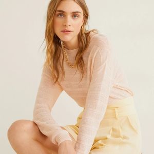 Mango Nestor Sweater Pink Size 2 / X